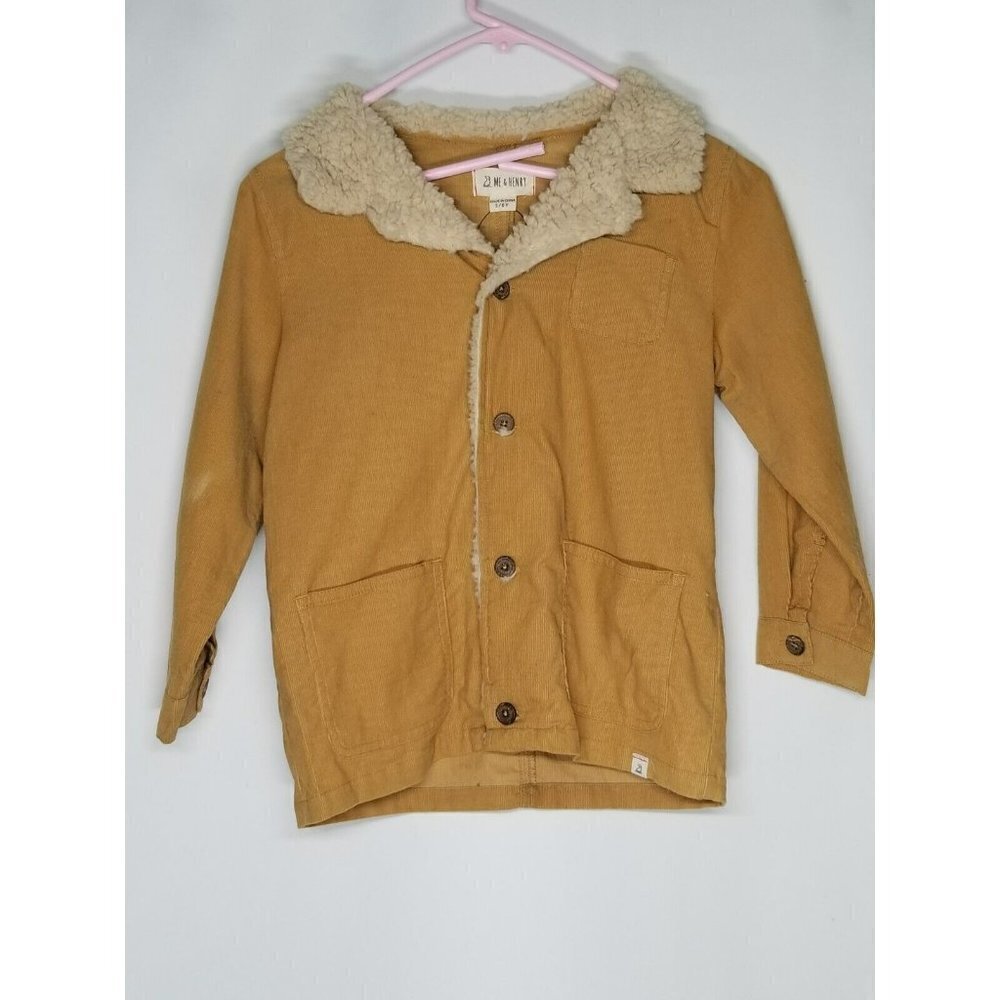 Me & Henry‎ Corduroy Jacket cotton size 5/6y lightweight schacket kids coat